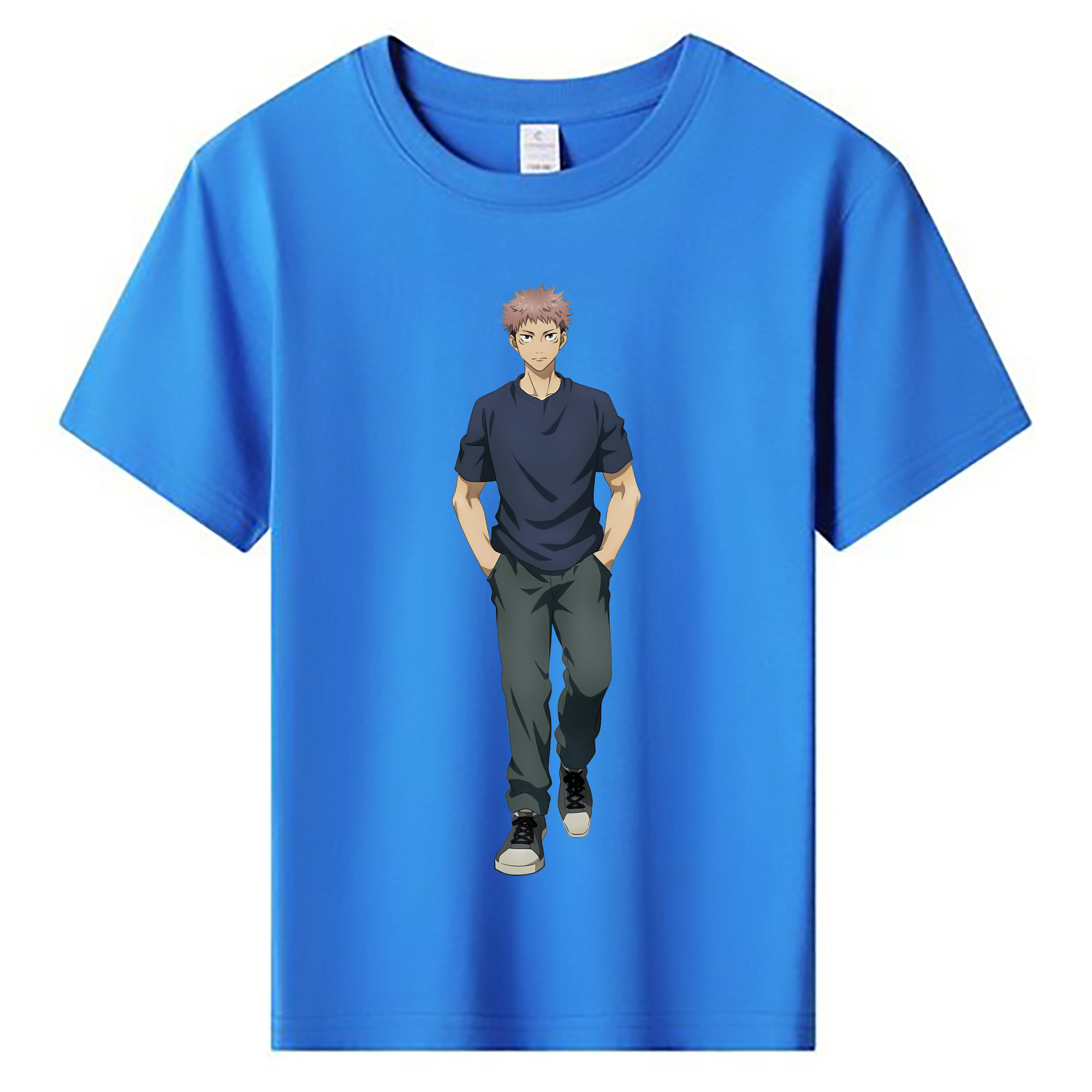 （画像用） 呪術廻戦 Jujutsu Kaisen 綿100％キッズTシャツ（フロントプリント）